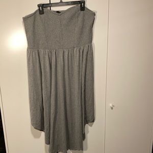 Torrid Strapless Dress - Gray